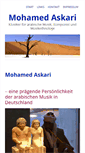 Mobile Screenshot of mohamedaskari.de